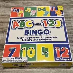 NEW ABC and 123 Bingo Game